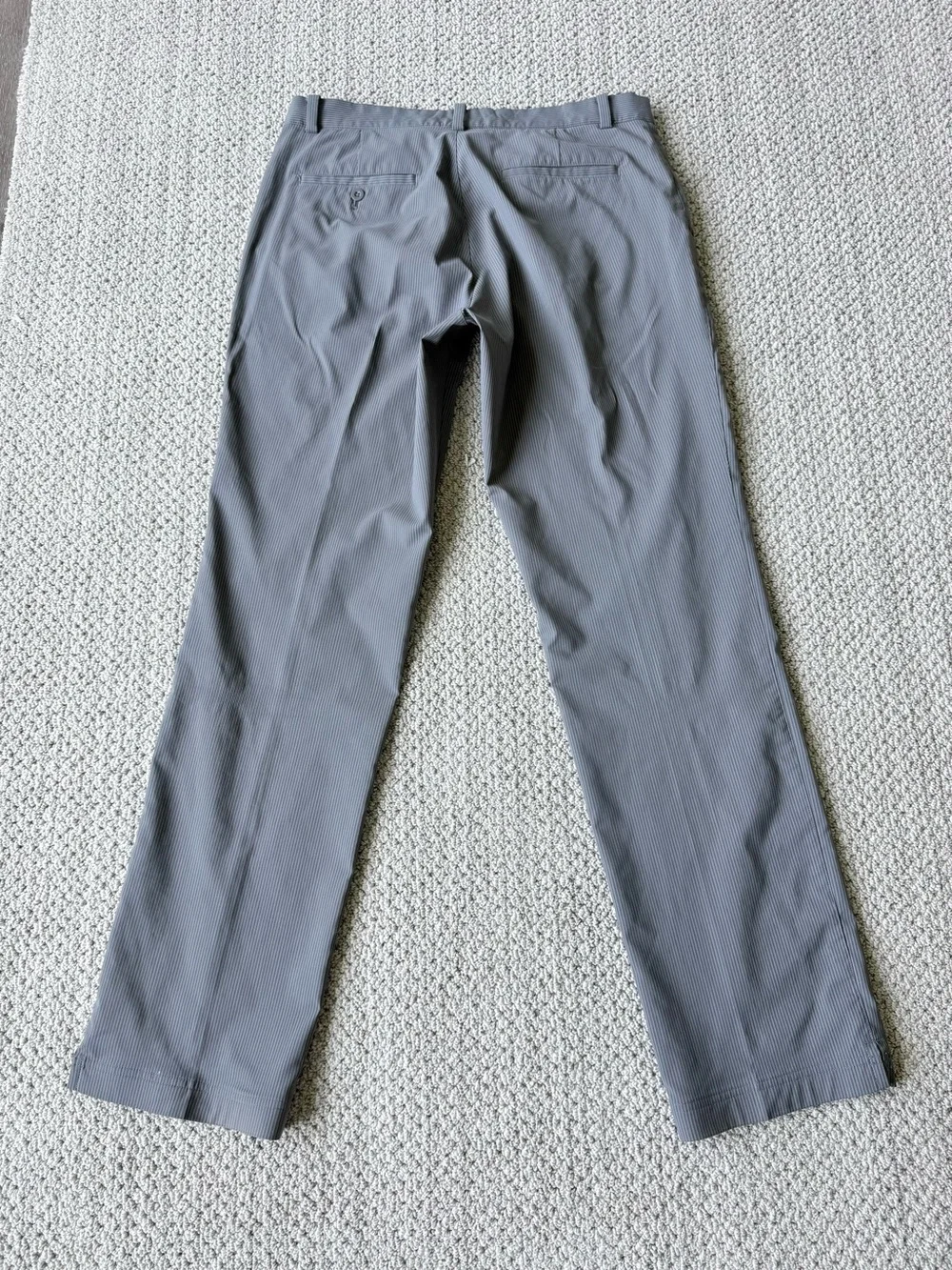 Nike Gray Striped Dri-FIT Golf Pants 34/34 - Picture 4 of 4